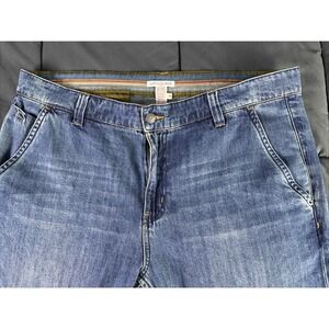 Carbon2Cobalt Jeans Mens 38x32 Straight Leg Distressed Denim Casual Y2K